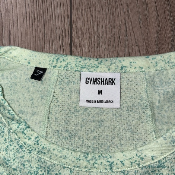Gymshark Mint Speckled Cropped Tee - Picture 3 of 3